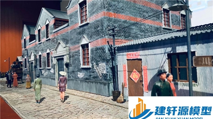 阳泉中共四大纪念馆微缩